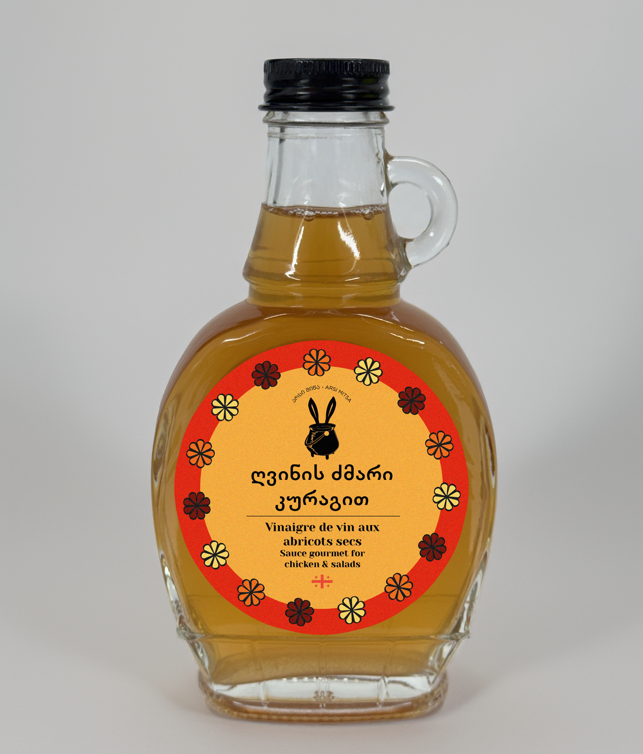 Уксус винный с Курагой