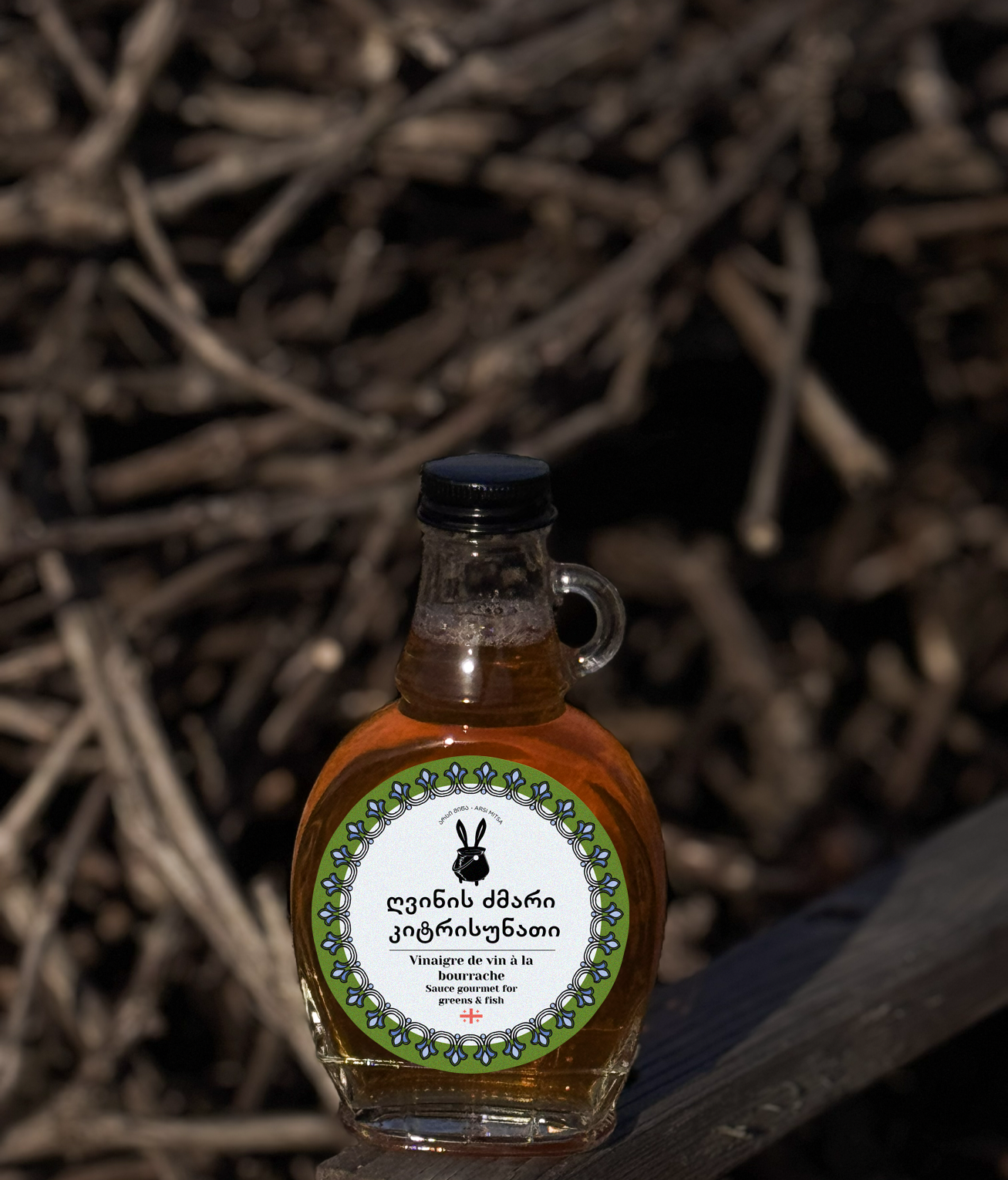 Уксус винный с Огуречником