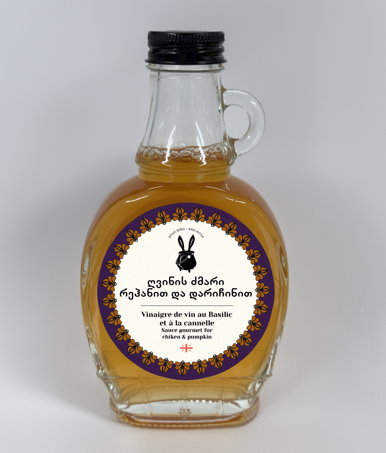 Уксус винный с Базиликом и Корицей