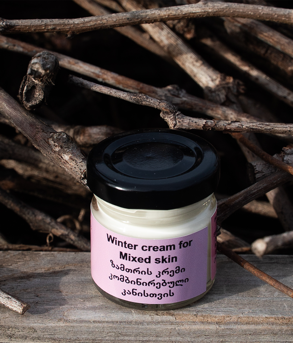 Winter cream for mixed skin