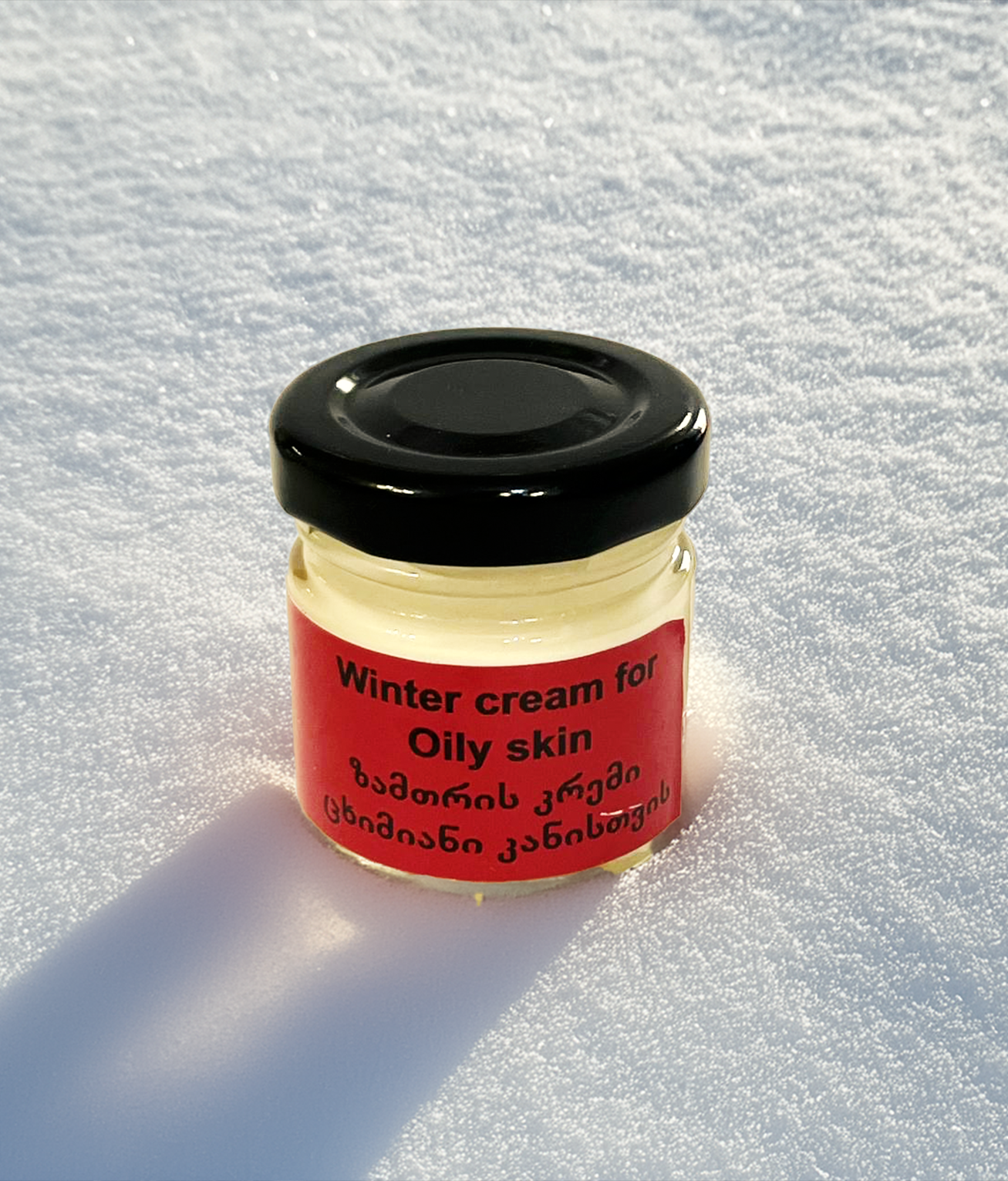 Winter cream for oily skin