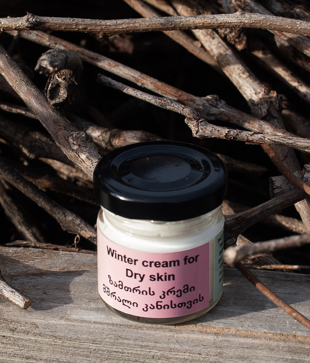 Winter cream for dry skin