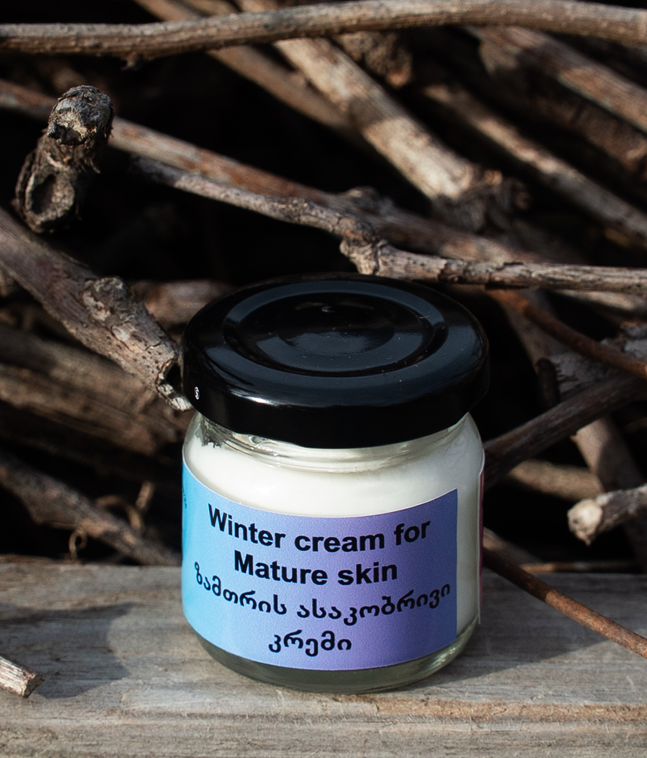 Winter cream for mature skin