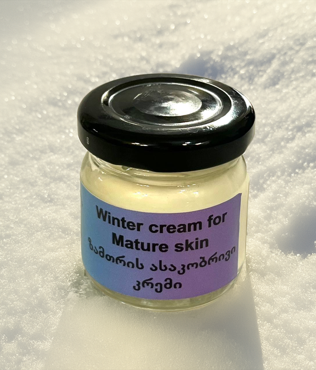 Winter cream for mature skin